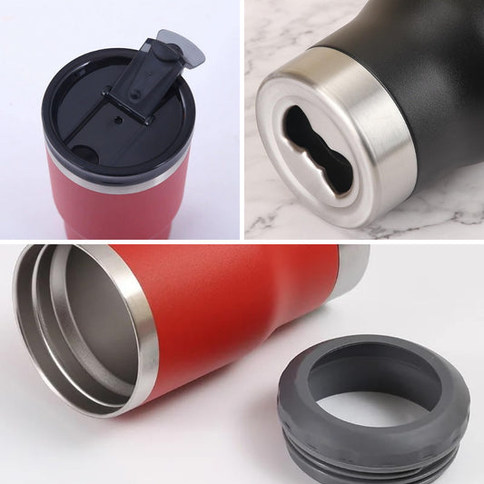 Portalatas Termo De Cerveza Acero Térmico 14 oz Colores