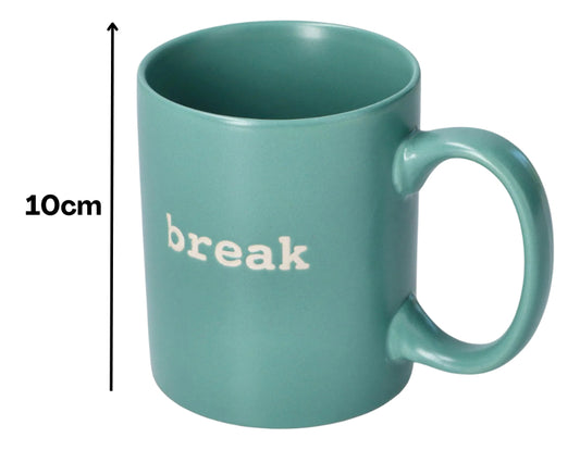 Taza De Cerámica 11 Oz Break