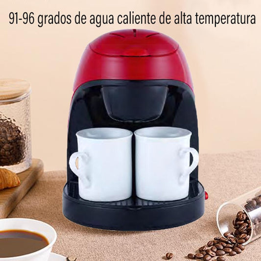 Cafetera Doméstica De Doble Taza, Semiautomática, Tipo Goteo