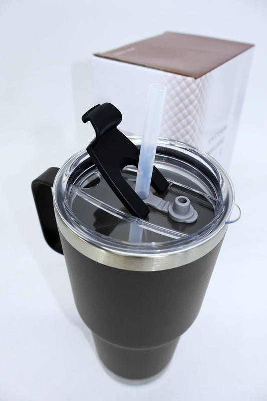 Termo tipo yeti con agarradera 30 oz color negro