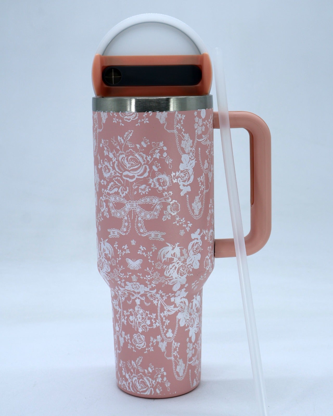 Termo tipo stanley 40 oz diseño flores mod. C41