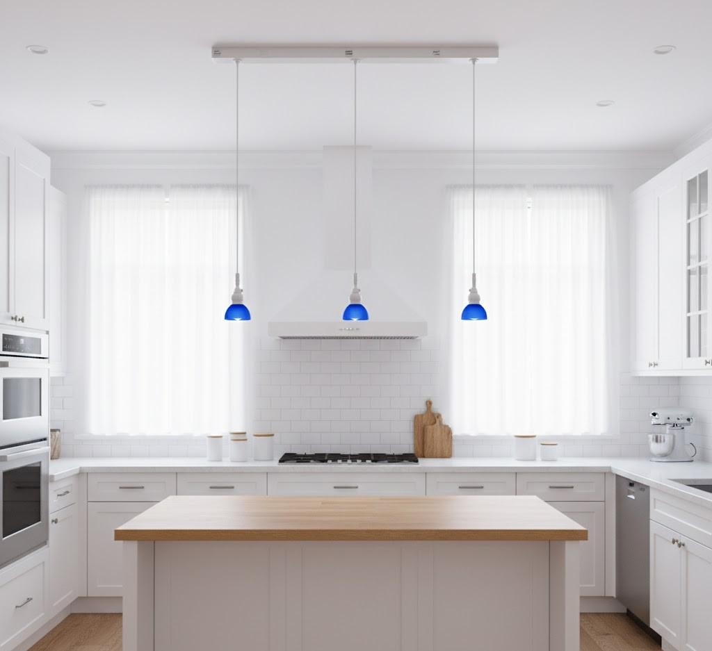 ILUMINACION CON RIEL ROTATIVO 50 CM