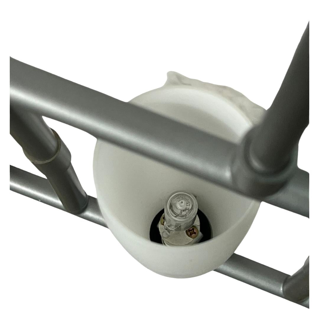 Lámpara Colgante Moderna de 6 Luces | Acabado Níquel / 308 HI TECH