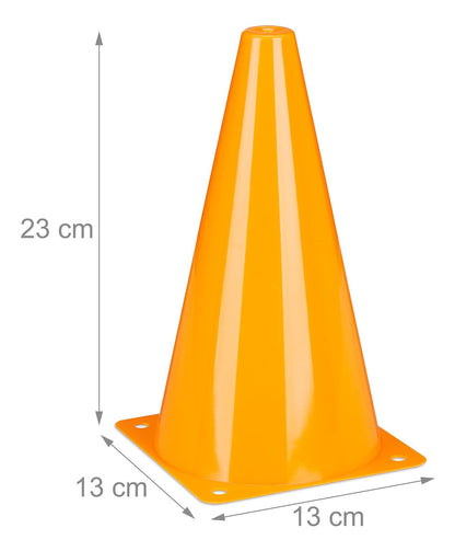 Conos Para Entrenamiento 25 Cm Para Agilidad Futbol