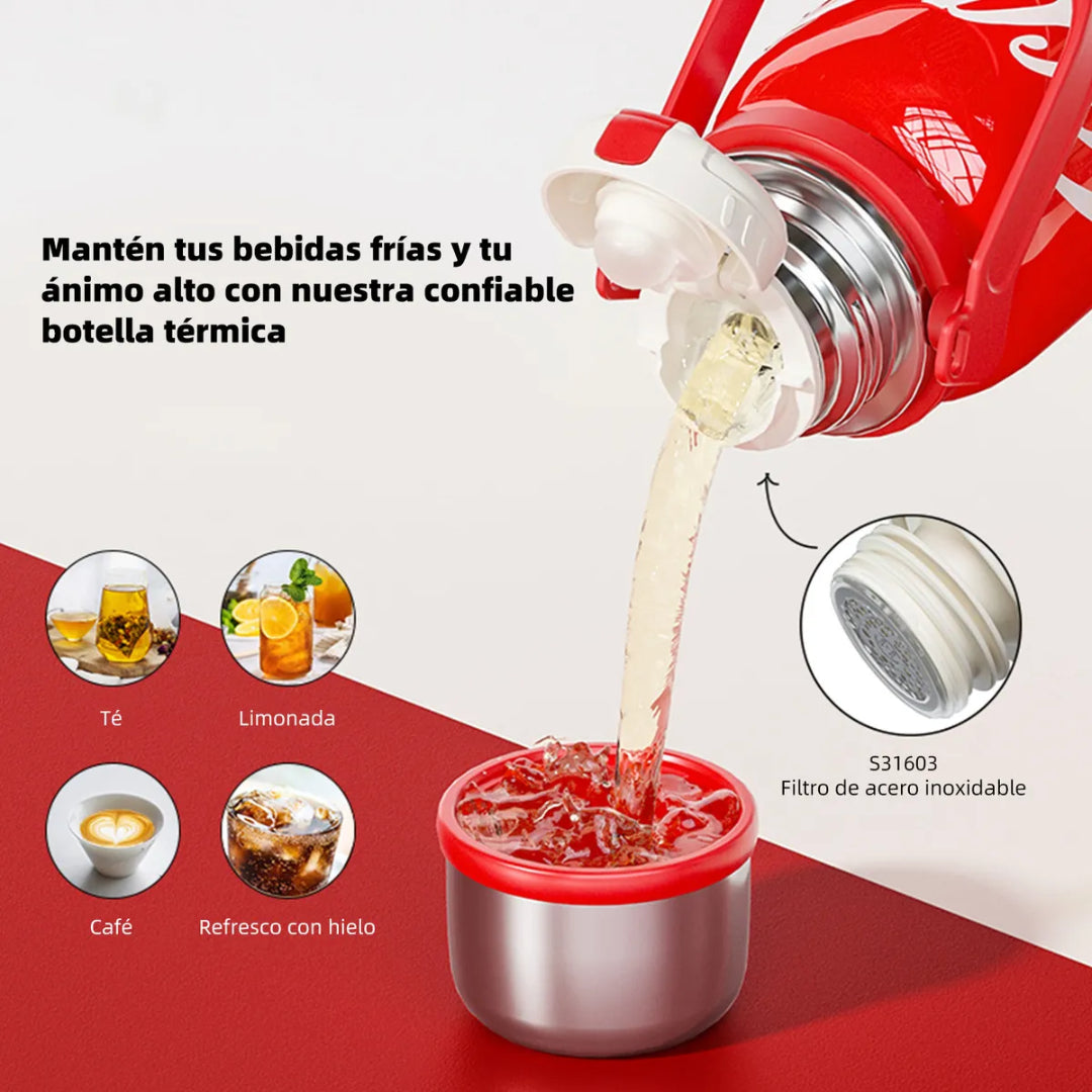 Mini Botella Termo Ritmo Edición Conjunta Coca-cola