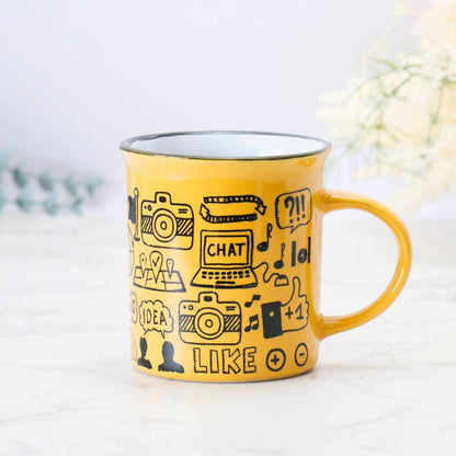 Taza De Figuras Para Cafe Te De Ceramica