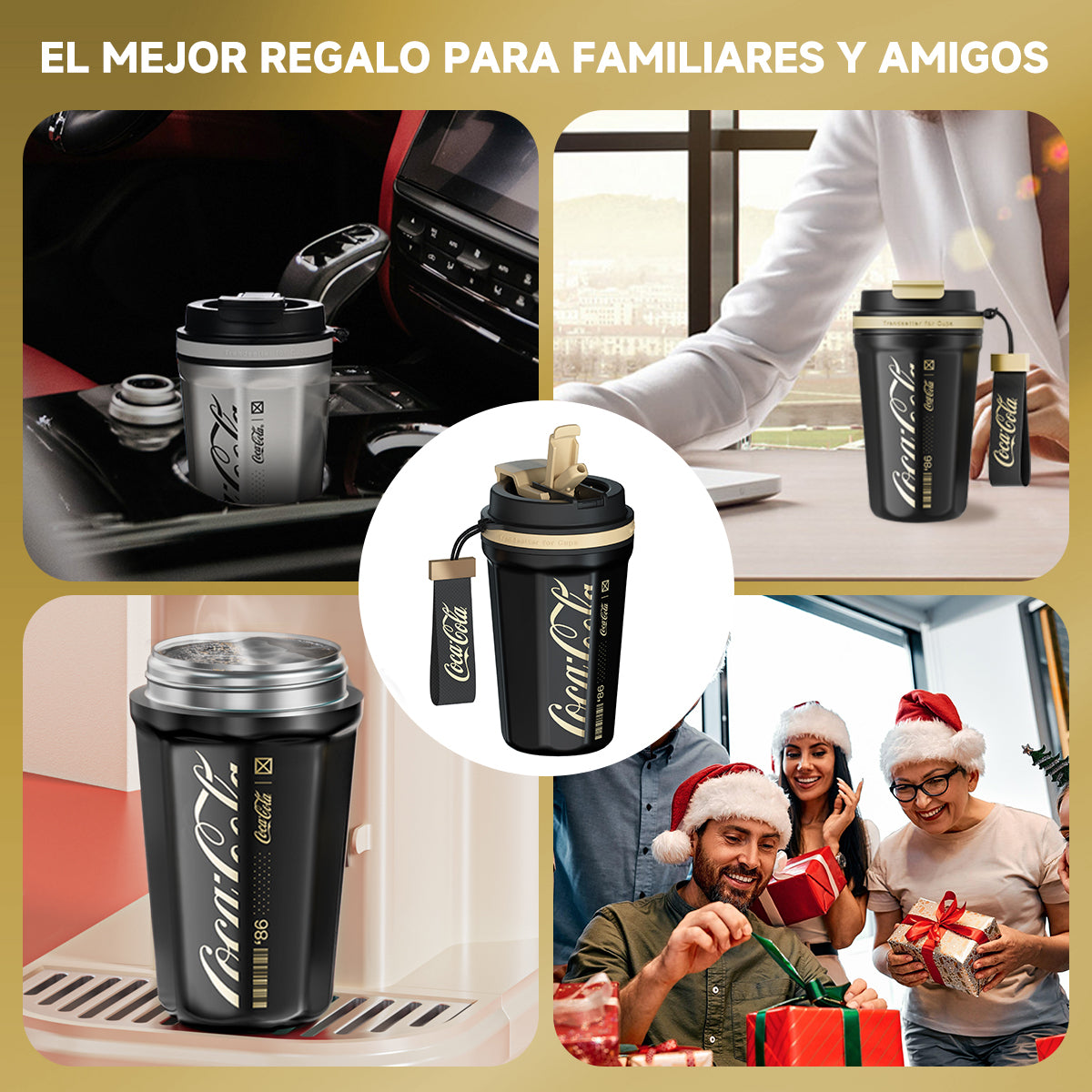 Vaso De Cafe Eidicion Coca-cola 550ml Acero Inoxidable