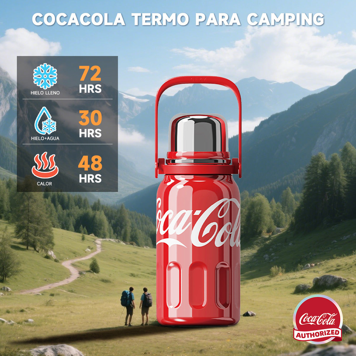 Botella Termo Ritmo 800ml Edición Conjunta Coca-cola
