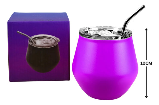 Vaso Prismático Whiskero 410 Ml Acero Inoxidable