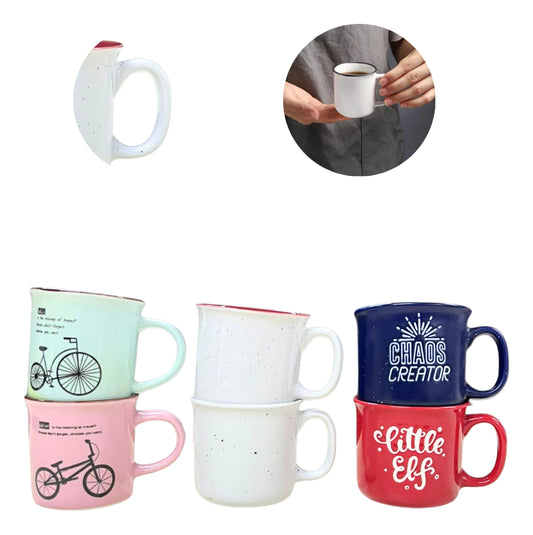 Taza Ceramica 7cm Para Cafe O Té Surtido Mayoreo