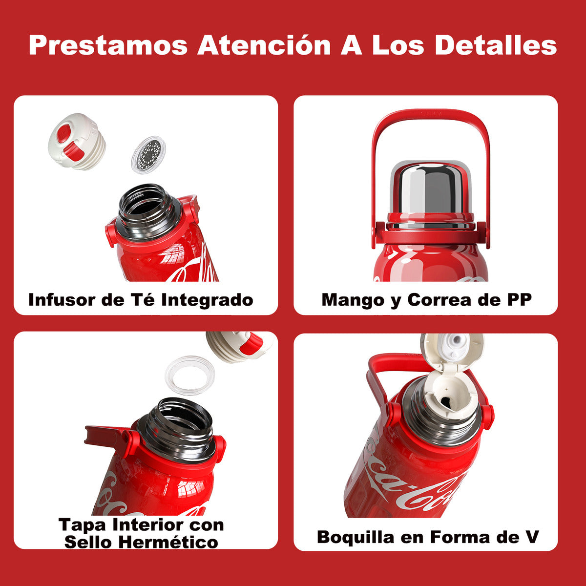 Botella Termo Ritmo 800ml Edición Conjunta Coca-cola