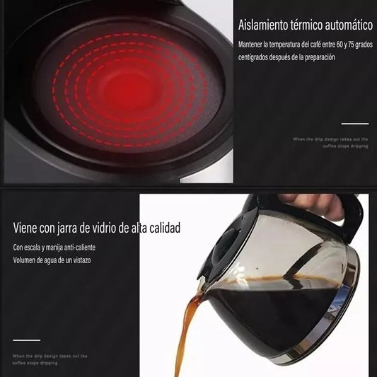 Cafetera Eléctrico, Semi Automática De Goteo 110v