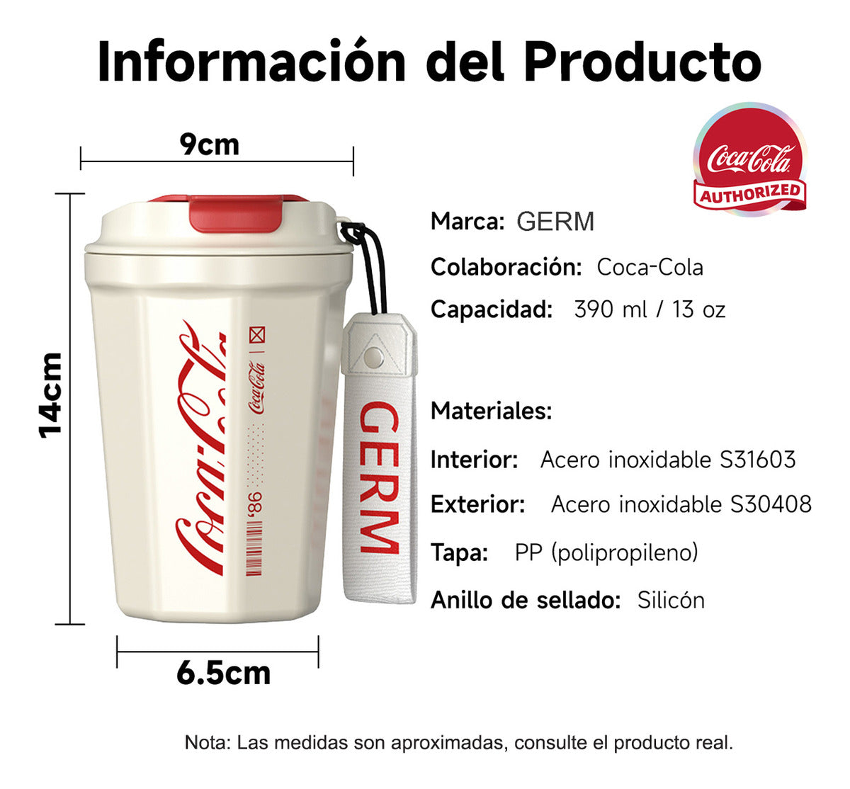 Taza De Cafe Diamante Edicion Conjunta Coca Cola 390 Ml
