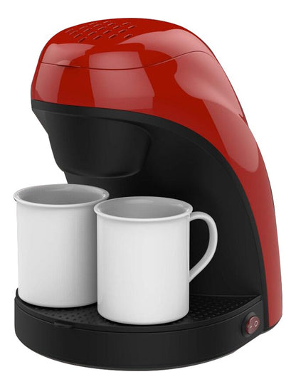 Cafetera Doméstica De Doble Taza, Semiautomática, Tipo Goteo