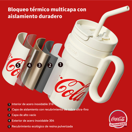 Vaso Térmico Grande 750ml Edición Conjunta Coca-cola