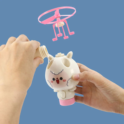 Juguete Volador Con Burbujas Stick Varita