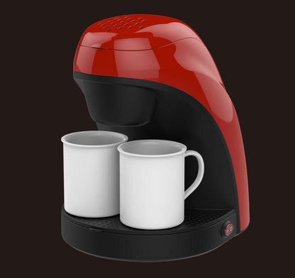 Cafetera Doméstica De Doble Taza, Semiautomática, Tipo Goteo