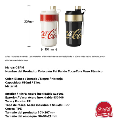 Termo Tipo Pai Pai Edicion Conjunta Coca-cola 650ml