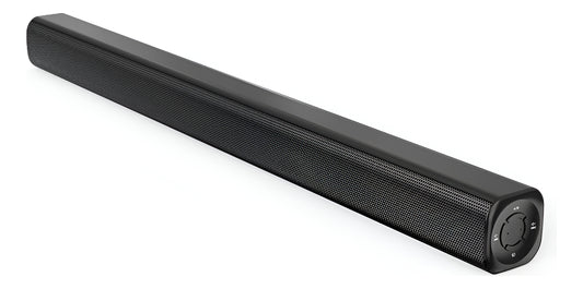 Barra De Sonido Bluetooth Recargable Bocina Negro 600mm