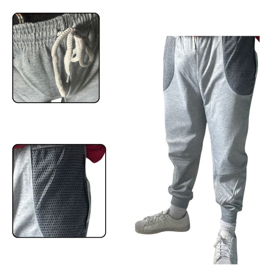 Pants Jogger Deportivo Gym Bolsas Red Con Cierre