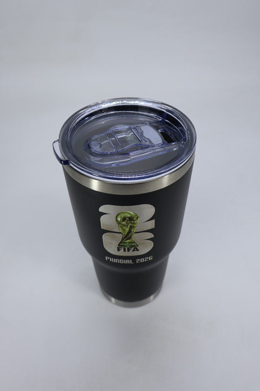 Termo tipo yeti 30 oz color negro mundial