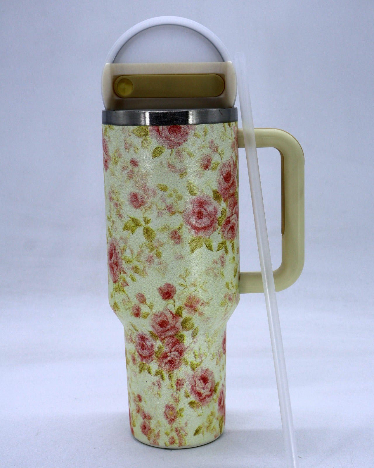 Termo tipo stanley 40 oz diseño flores mod. C41