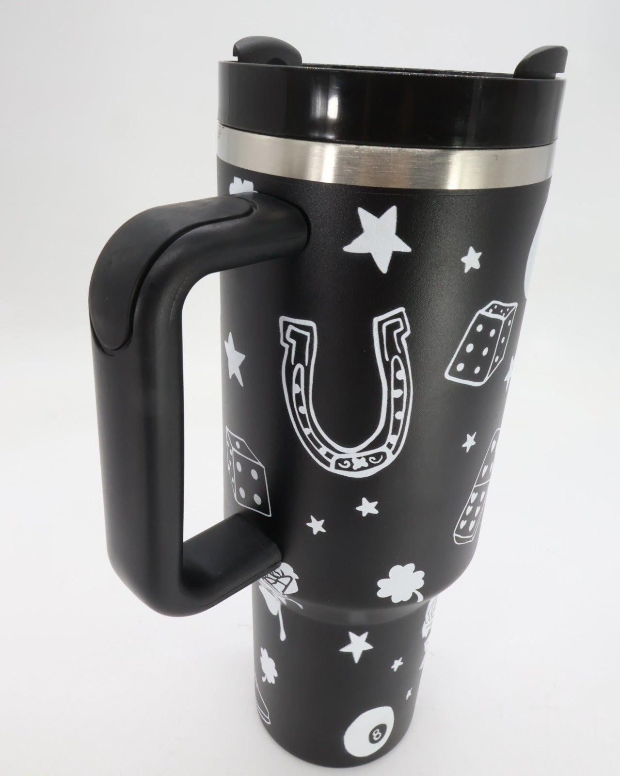 Termo tipo stanley 40 oz diseño flores mod. C42