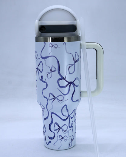 Termo tipo stanley 40 oz diseño flores mod. C42