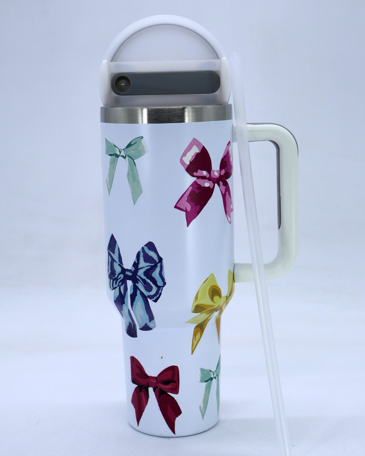 Termo tipo stanley 40 oz diseño flores mod. C42