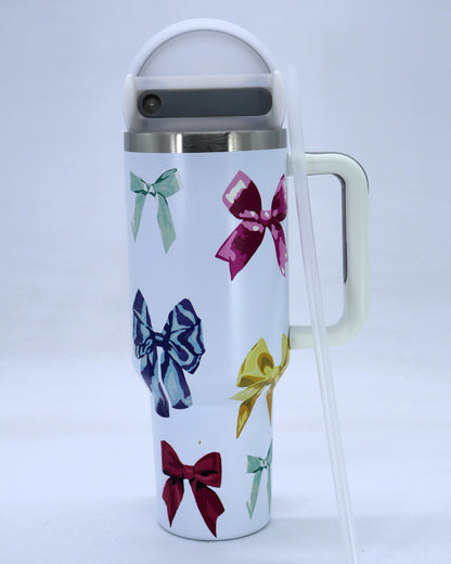 Termo tipo stanley 40 oz diseño flores mod. C42