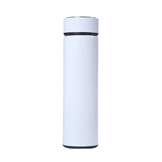Termo Inteligente Digital Temperatura Led 500 ML blanco