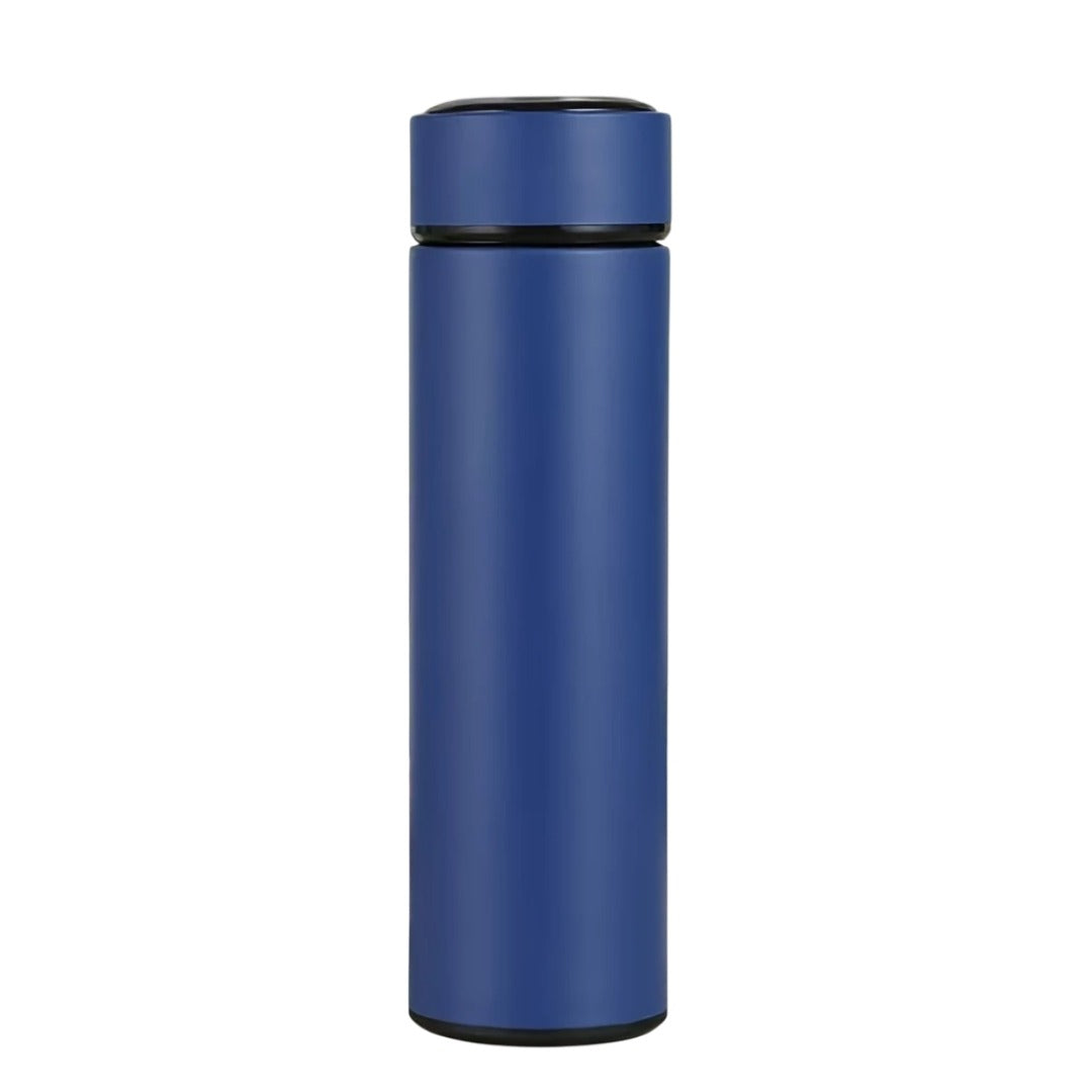 Termo Inteligente Digital Temperatura Led 500 ML azul